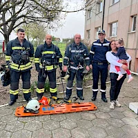 Проведе се тренировъчно занятие за действие при пожар в сградата на детското заведение с.Дебелт