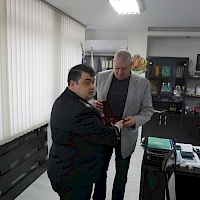 Медал „140 години от Сръбско-българската война“ за Кмета на община Средец